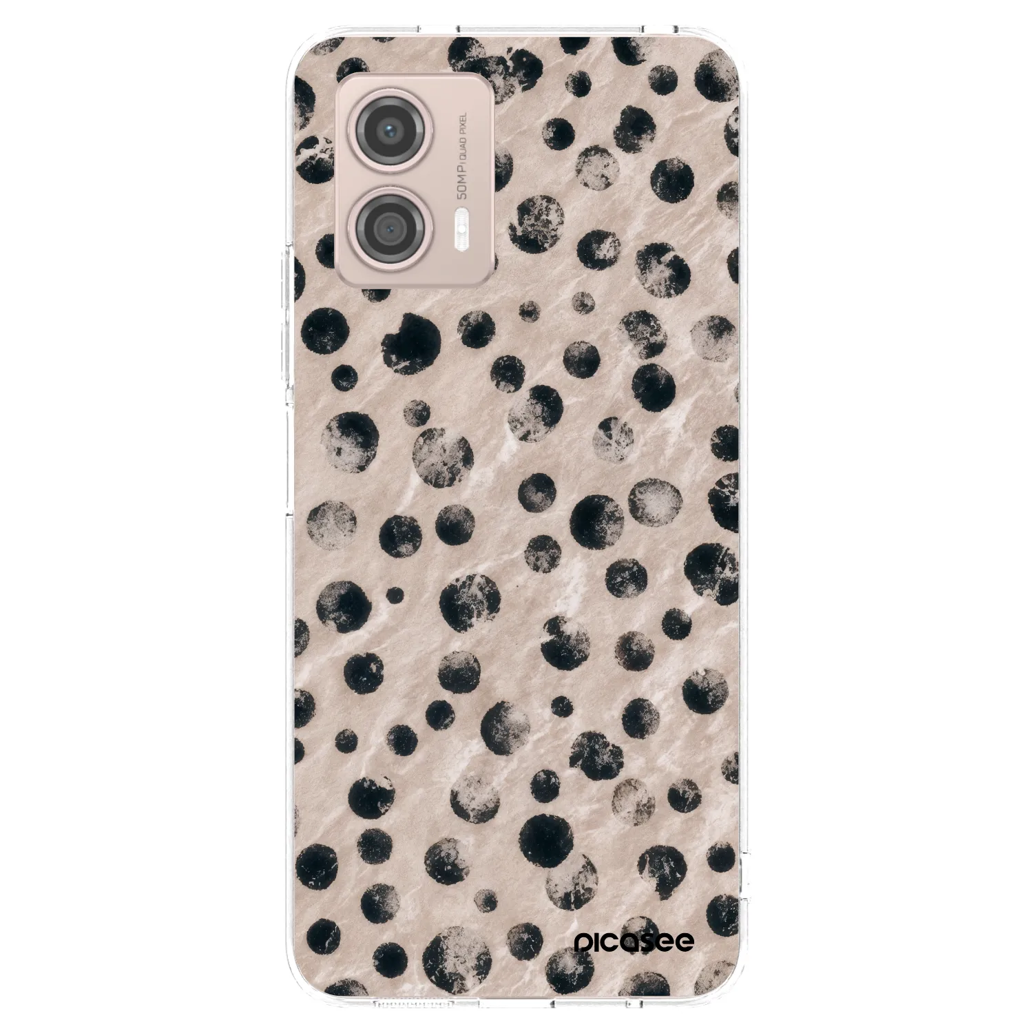 Picasee husă transparentă din silicon pentru Motorola Moto G53 5G - Inked