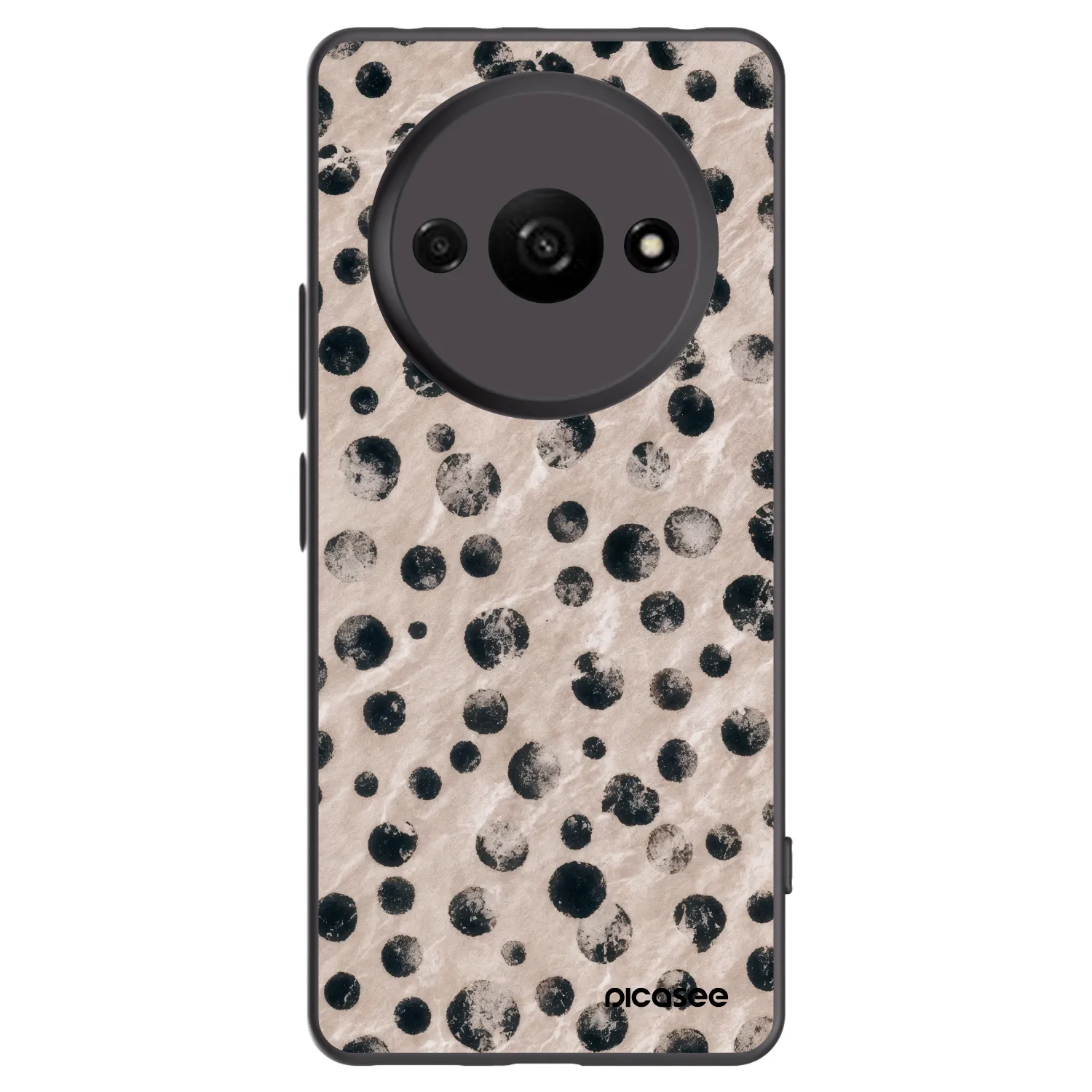 Picasee husă neagră din silicon pentru Xiaomi Redmi A3 - Inked