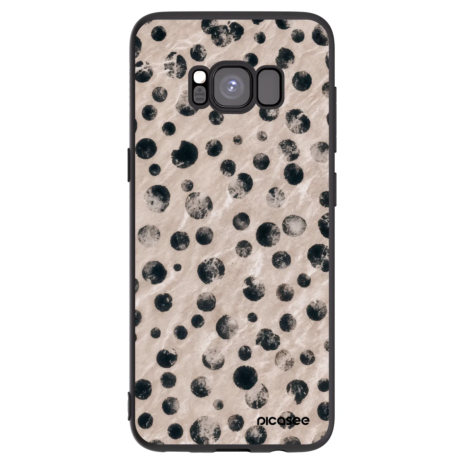 Picasee husă neagră din silicon pentru Samsung Galaxy S8 G950F - Inked