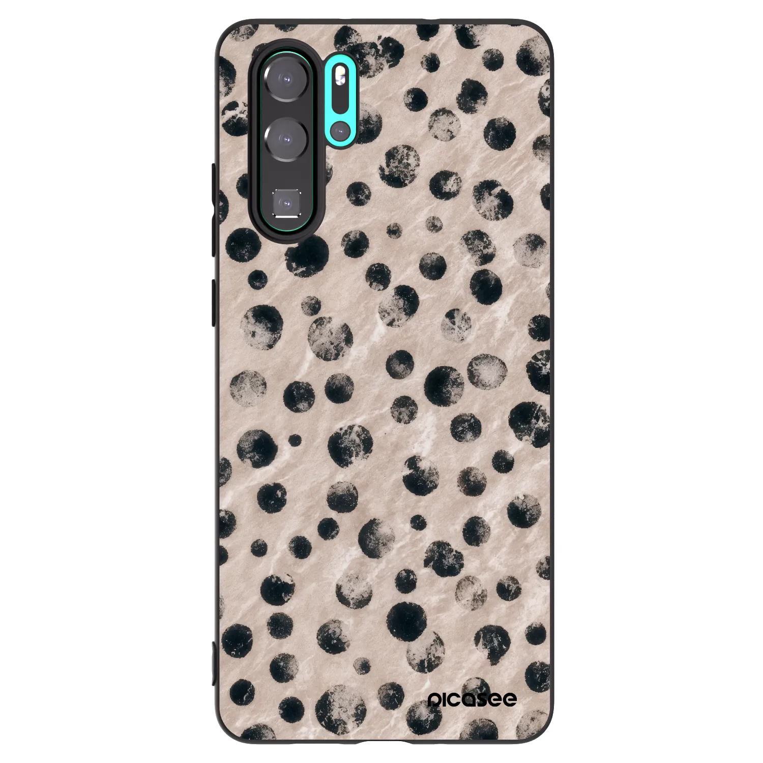 Picasee husă neagră din silicon pentru Huawei P30 Pro - Inked