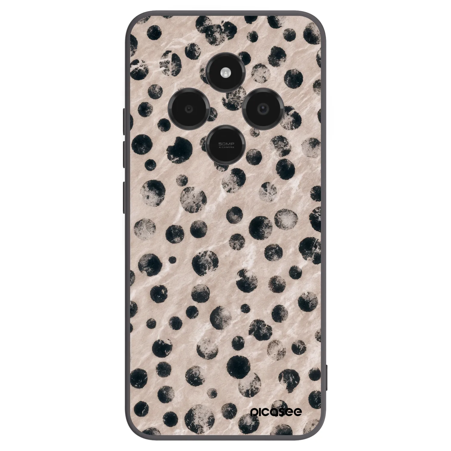 Picasee husă neagră din silicon pentru Xiaomi Poco C75 - Inked