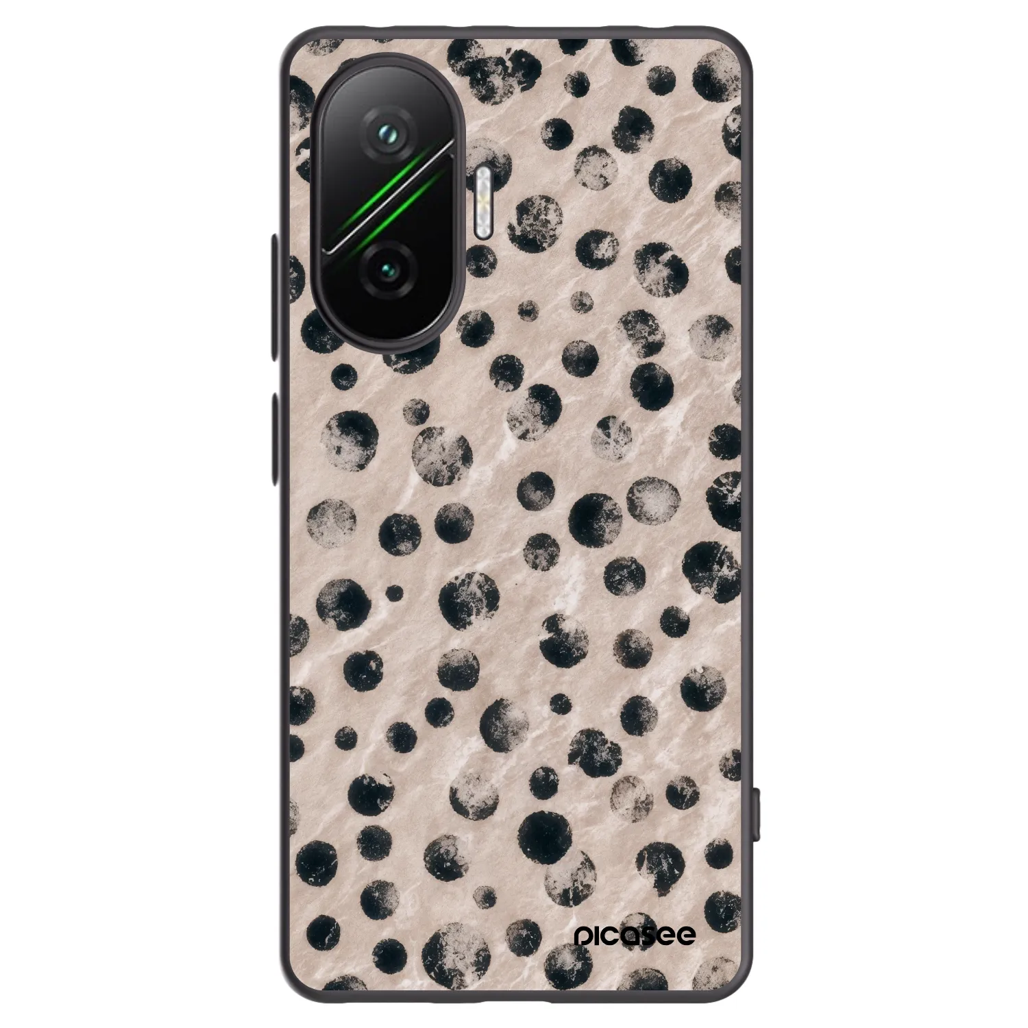 Picasee husă neagră din silicon pentru Xiaomi Poco F7 Pro 5G - Inked