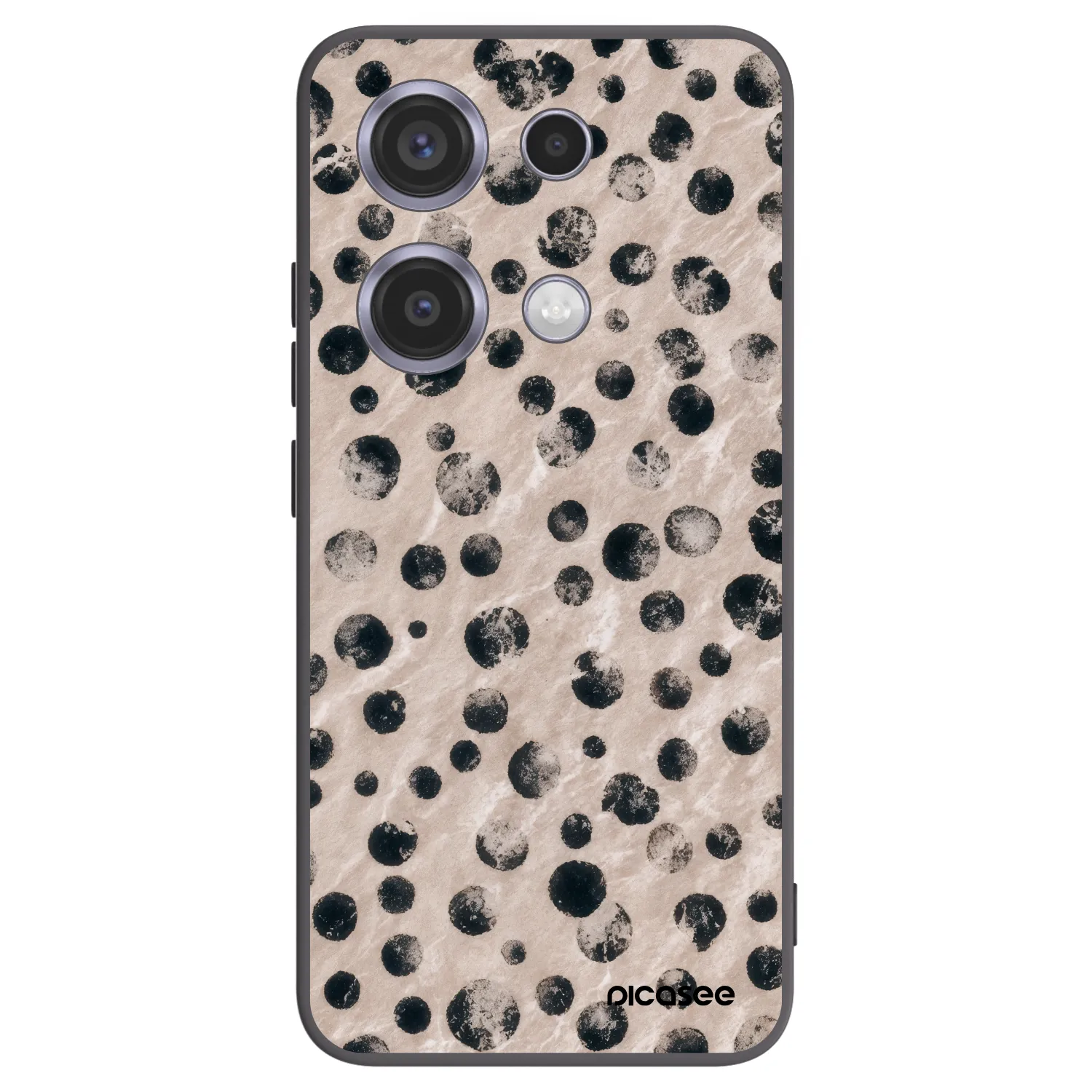 Picasee husă neagră din silicon pentru Xiaomi Redmi Note 14S - Inked