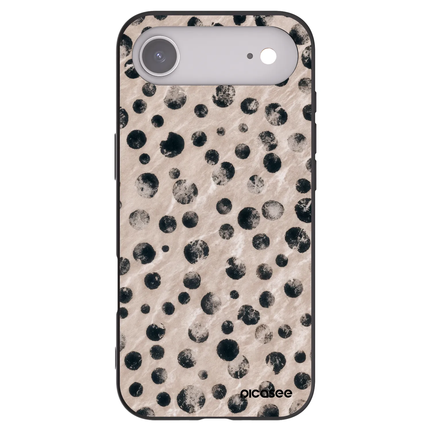 Picasee husă neagră din silicon pentru Apple iPhone Air - Inked