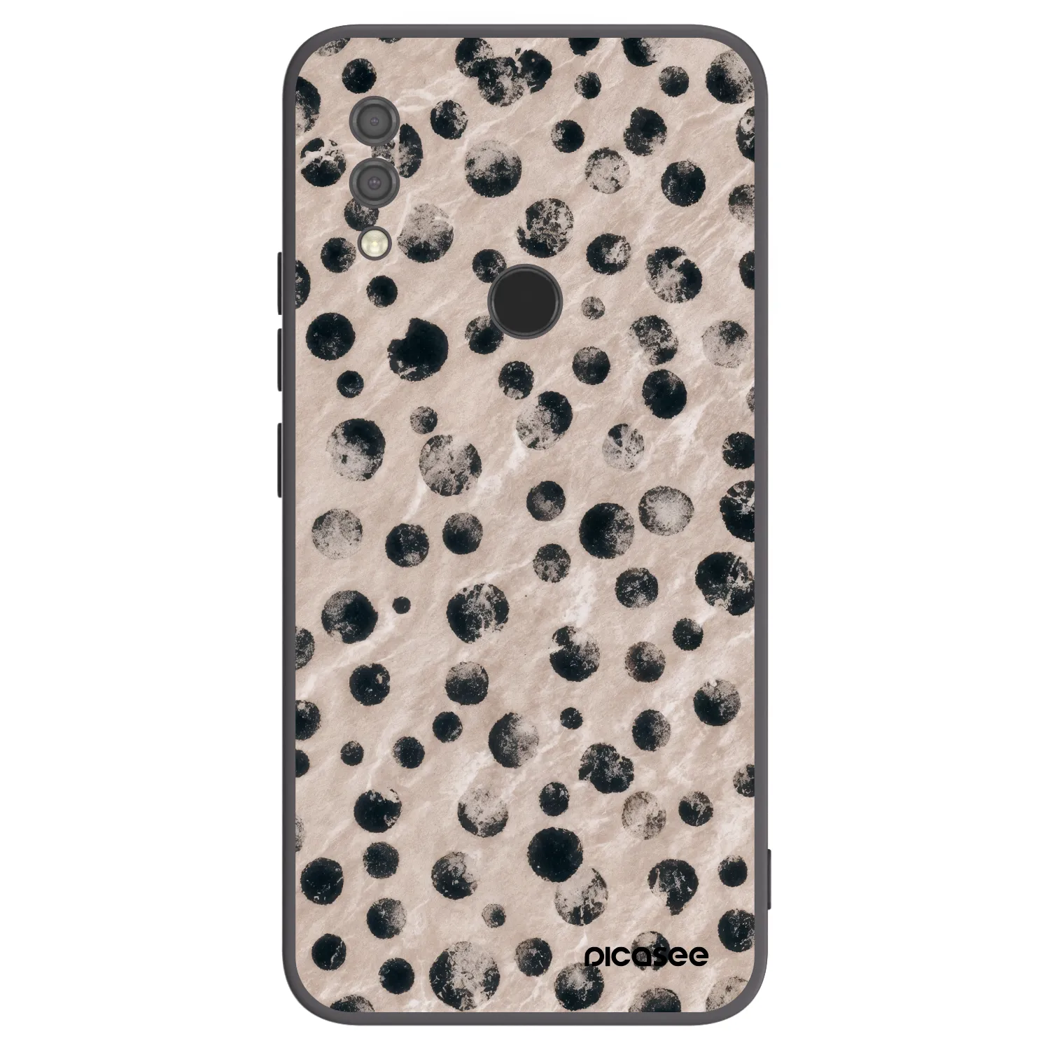 Picasee husă neagră din silicon pentru Xiaomi Redmi 7 - Inked