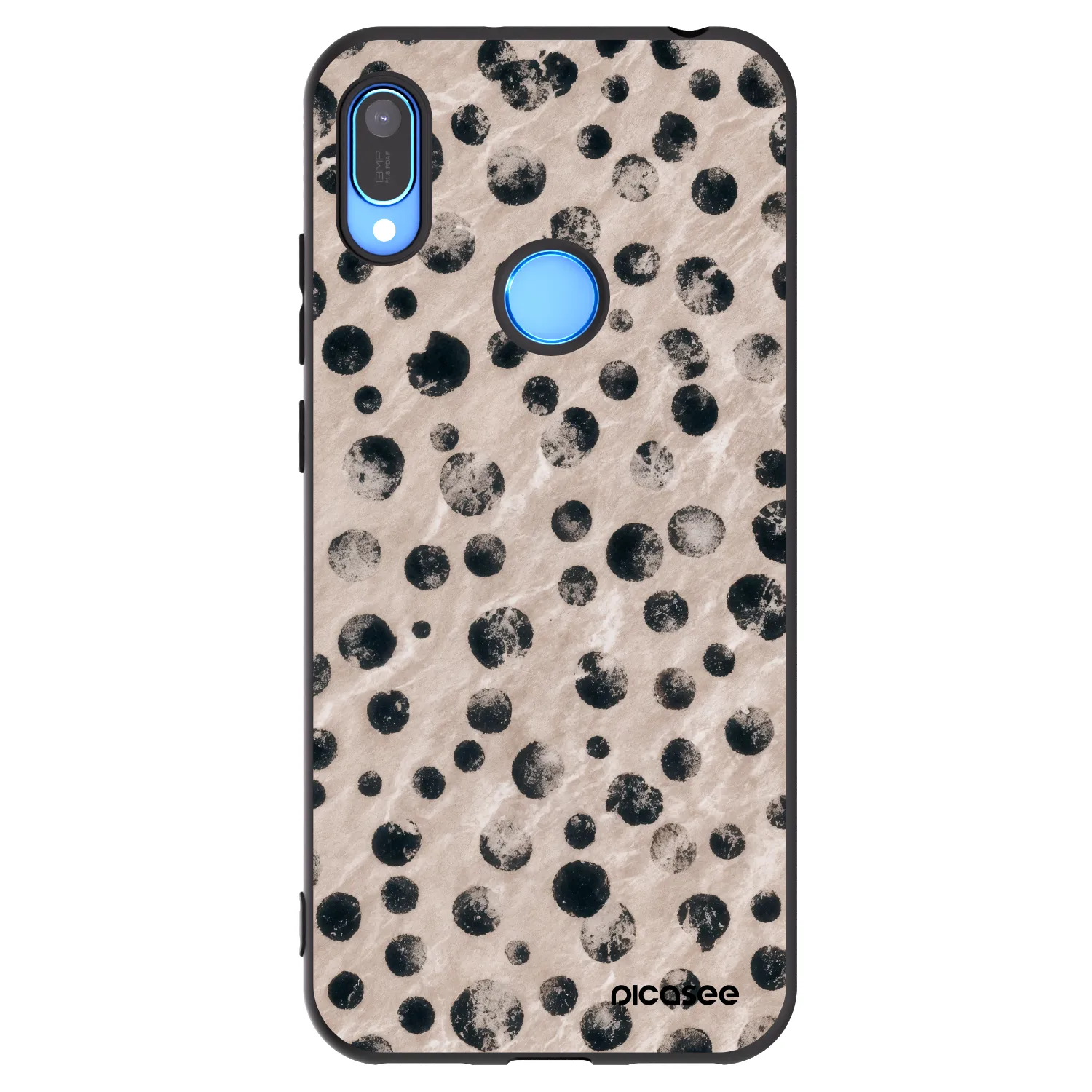 Picasee husă neagră din silicon pentru Huawei Y6 2019 - Inked