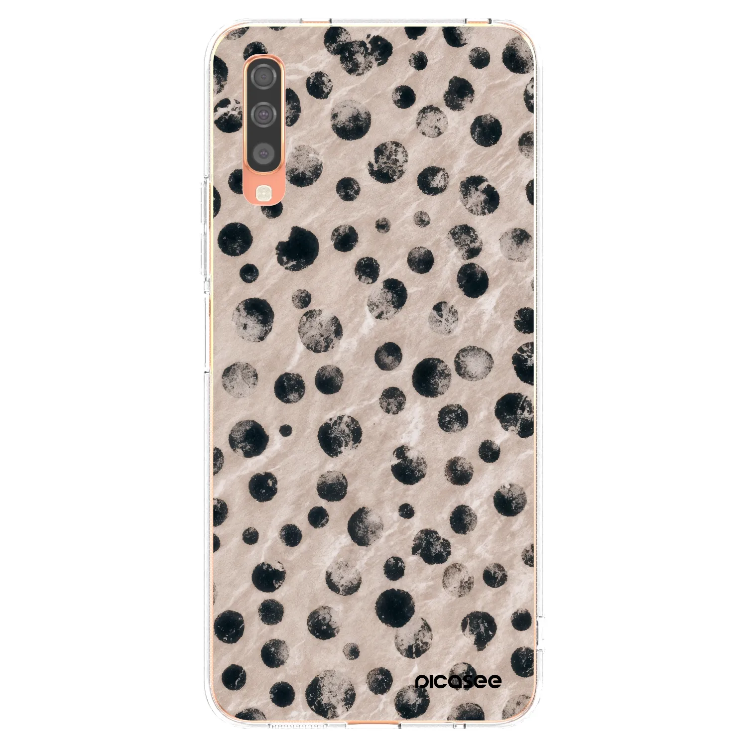 Picasee husă transparentă din silicon pentru Samsung Galaxy A70 A705F - Inked