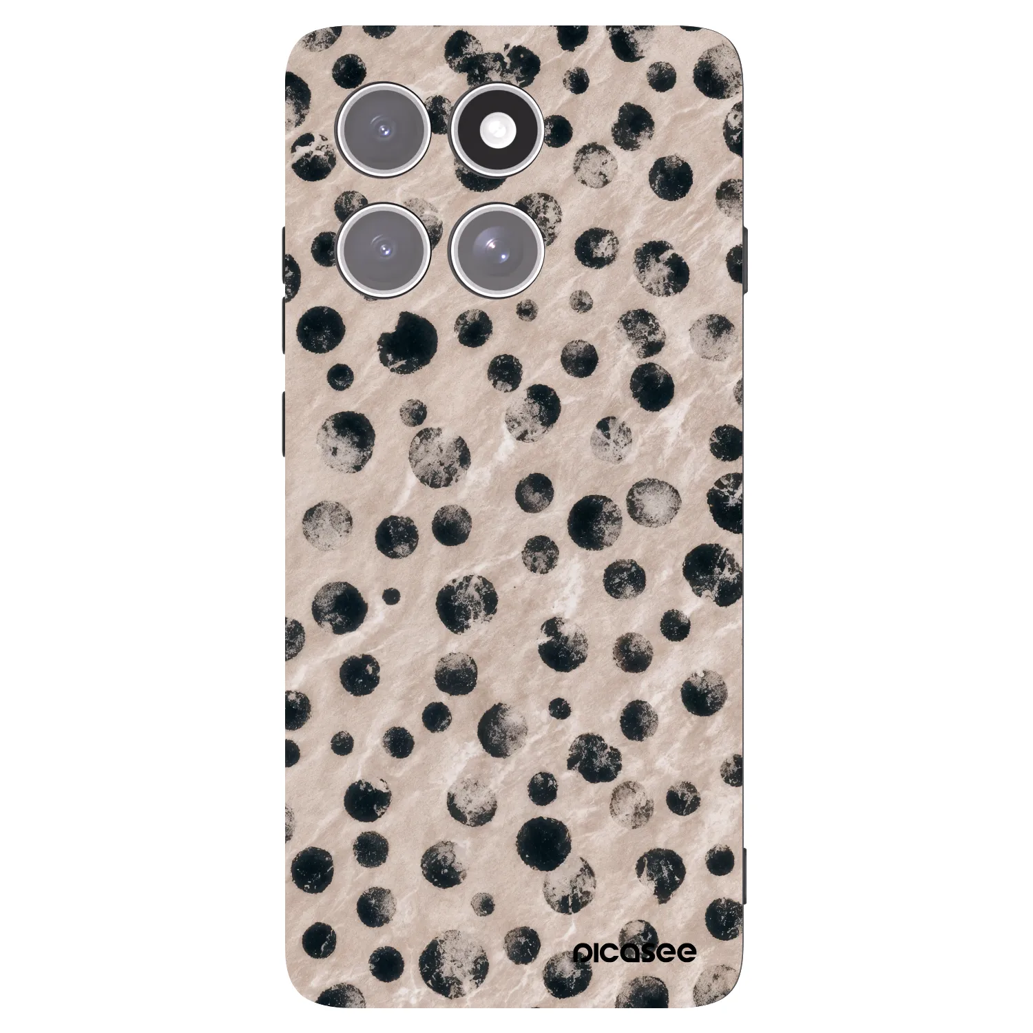 Picasee husă neagră din silicon pentru Motorola Edge 60 Pro - Inked
