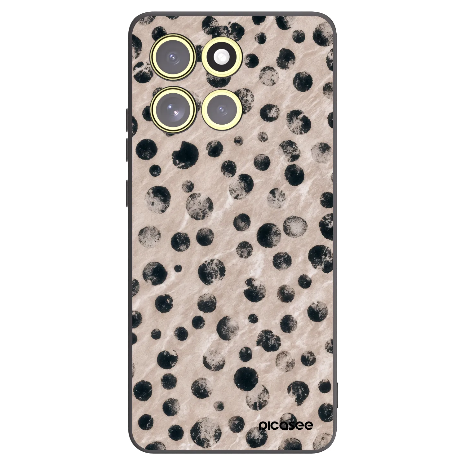 Picasee husă neagră din silicon pentru Motorola Moto G86 5G - Inked