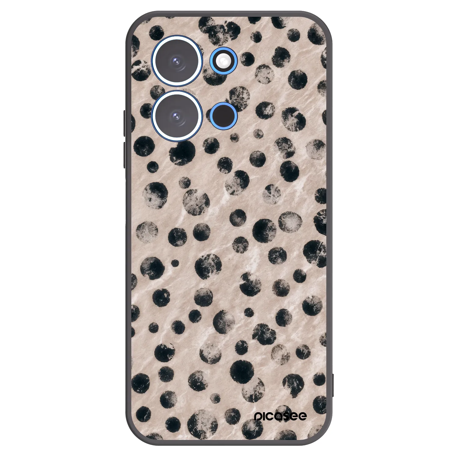 Picasee husă neagră din silicon pentru Xiaomi Redmi 15C 4G - Inked