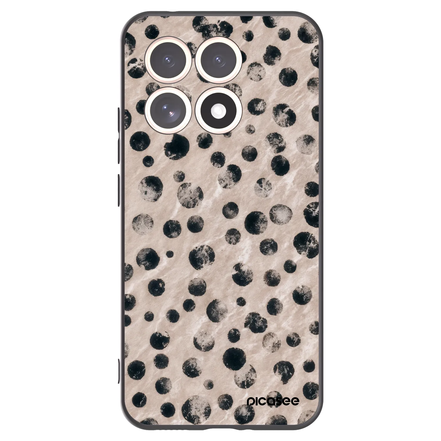 Picasee husă neagră din silicon pentru Xiaomi 15T - Inked