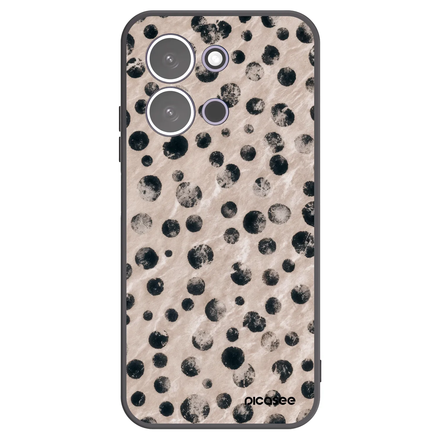 Picasee husă neagră din silicon pentru Xiaomi Redmi 15C 5G - Inked