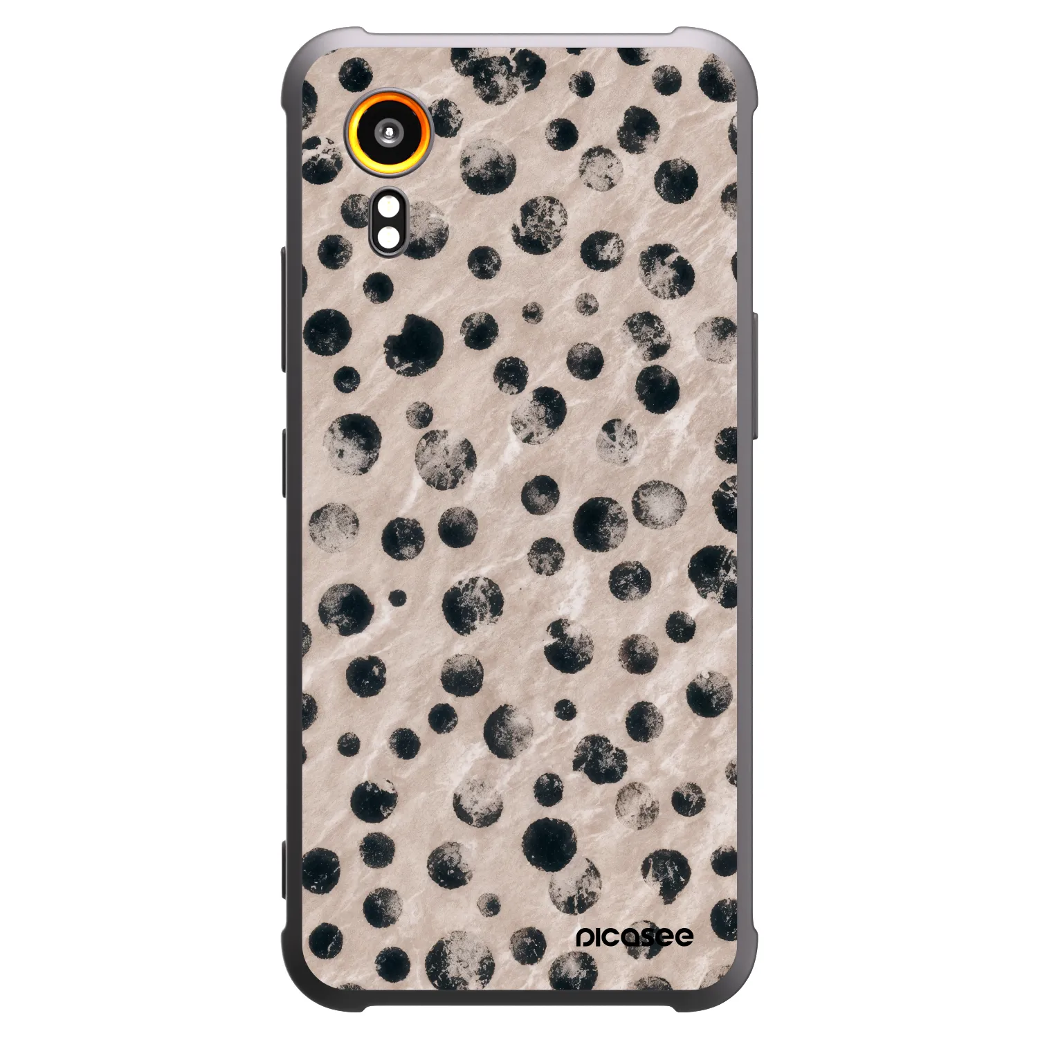 Picasee husă neagră din silicon pentru Samsung Galaxy Xcover 7 - Inked