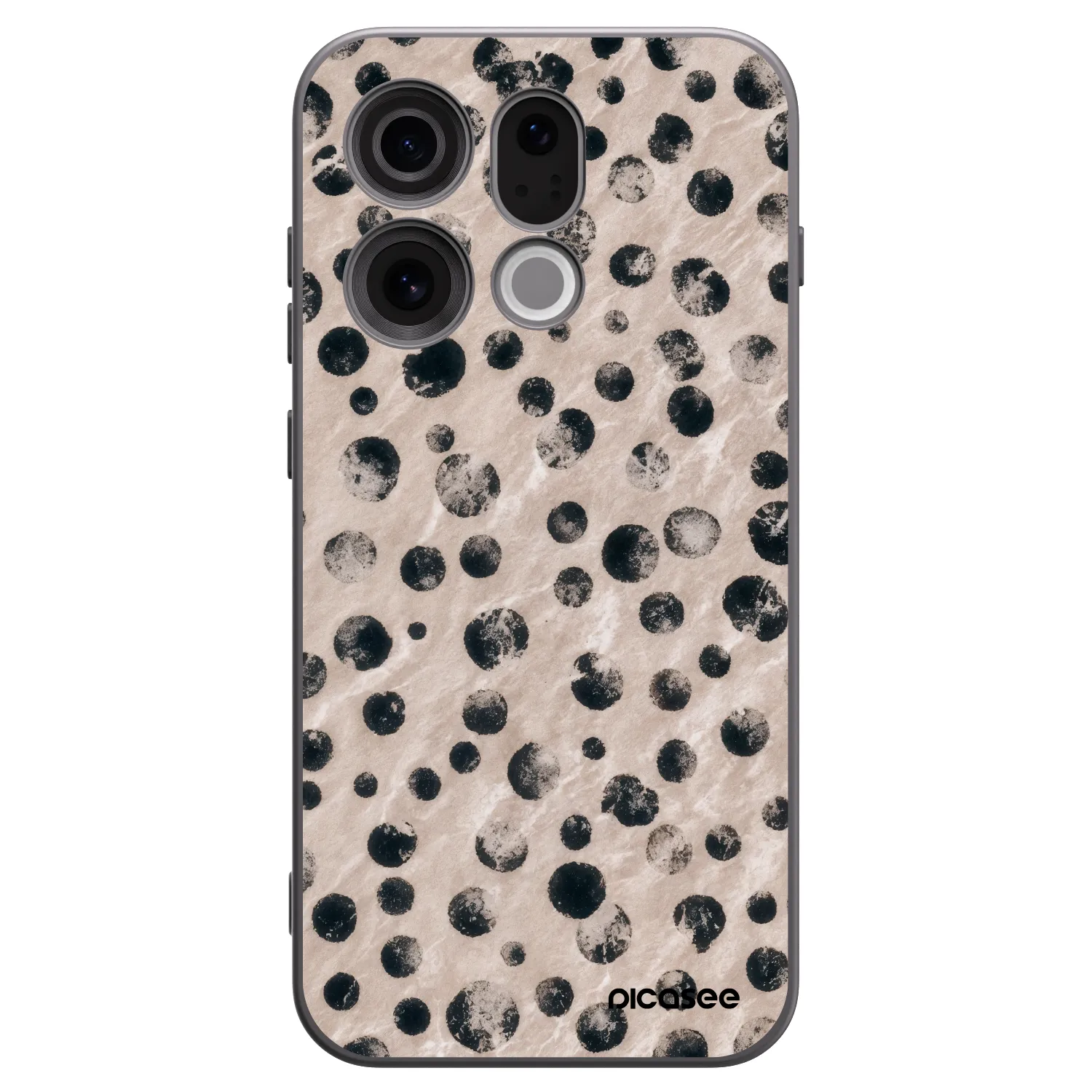 Picasee husă neagră din silicon pentru OPPO Find X9 - Inked