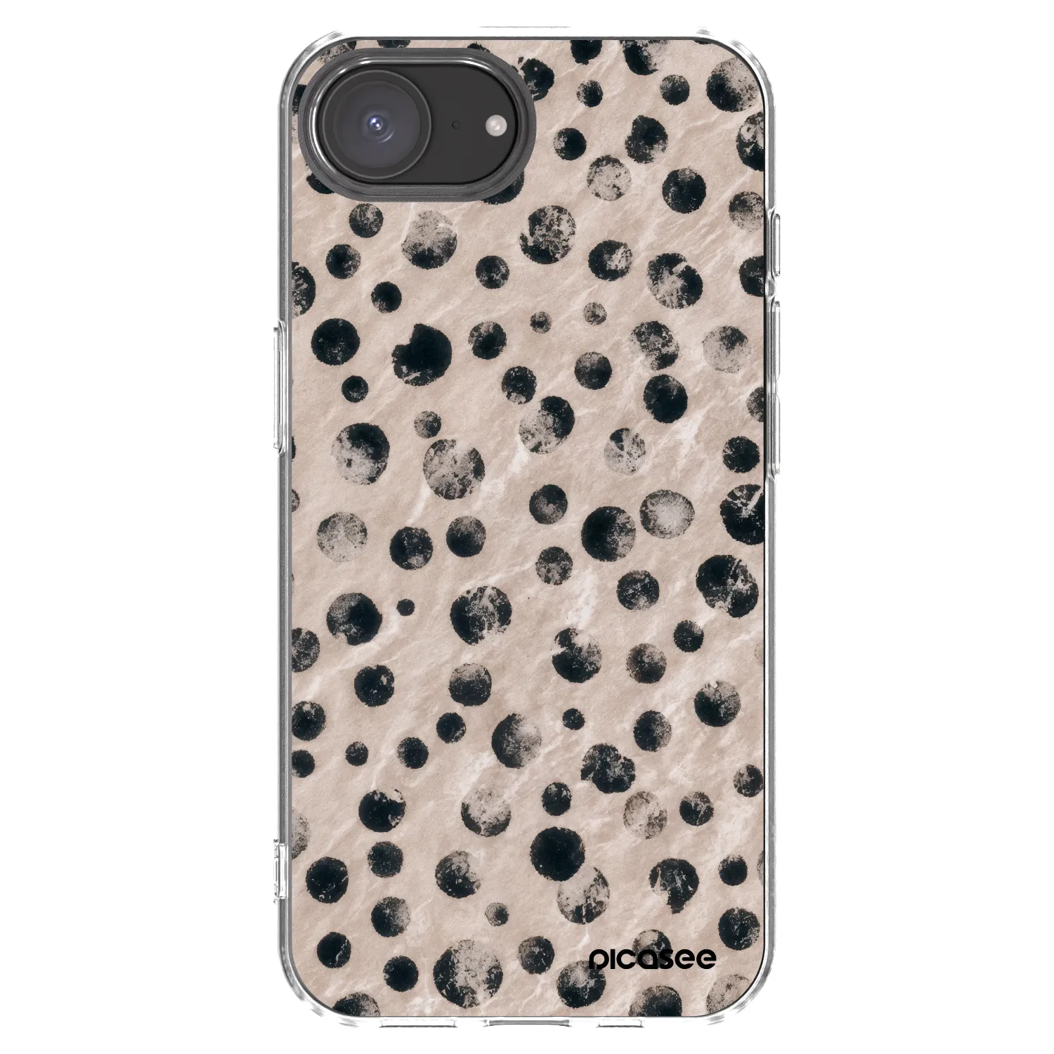 Picasee husă transparentă din silicon pentru Apple iPhone 17e - Inked