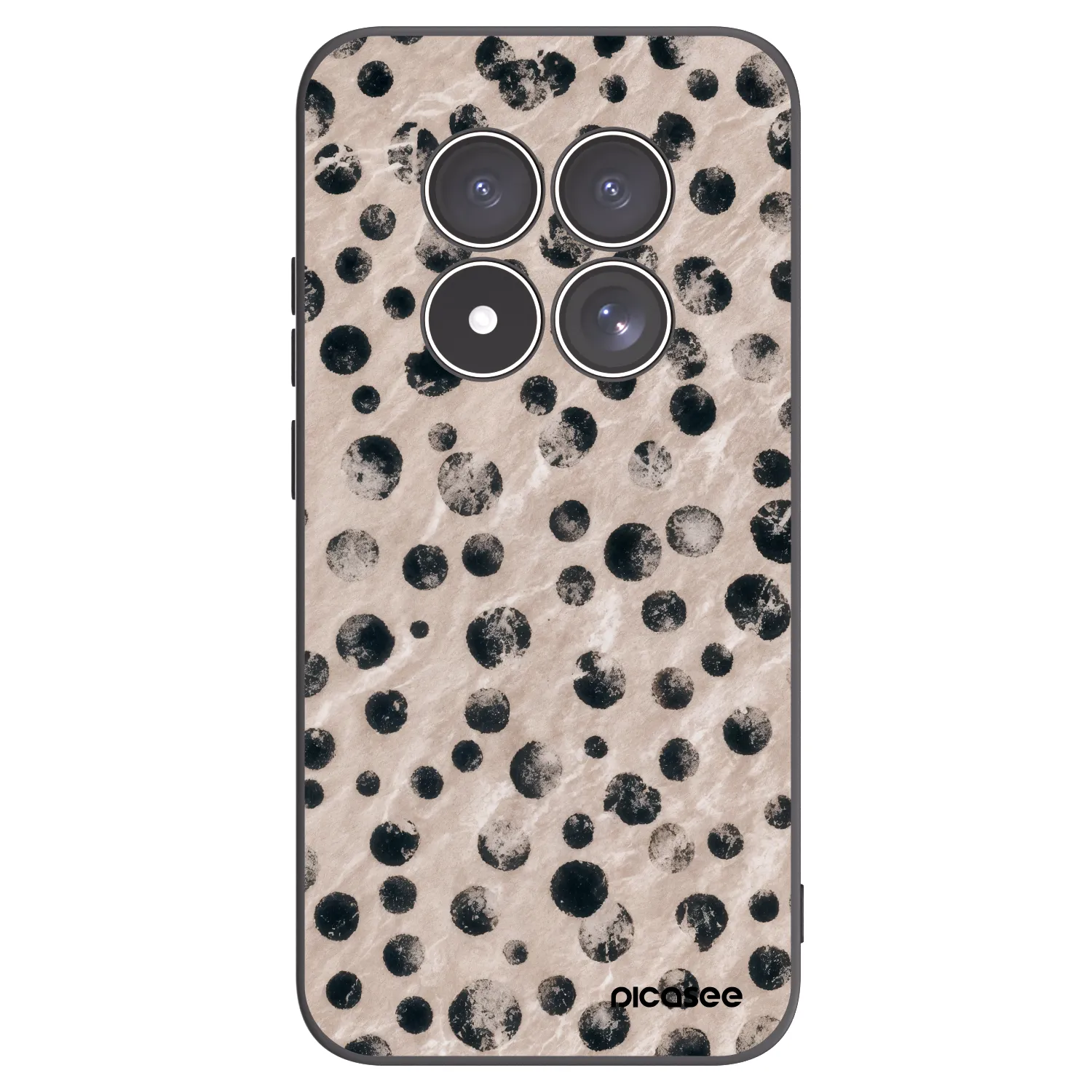 Picasee husă neagră din silicon pentru Xiaomi Redmi Note 15 Pro 5G - Inked