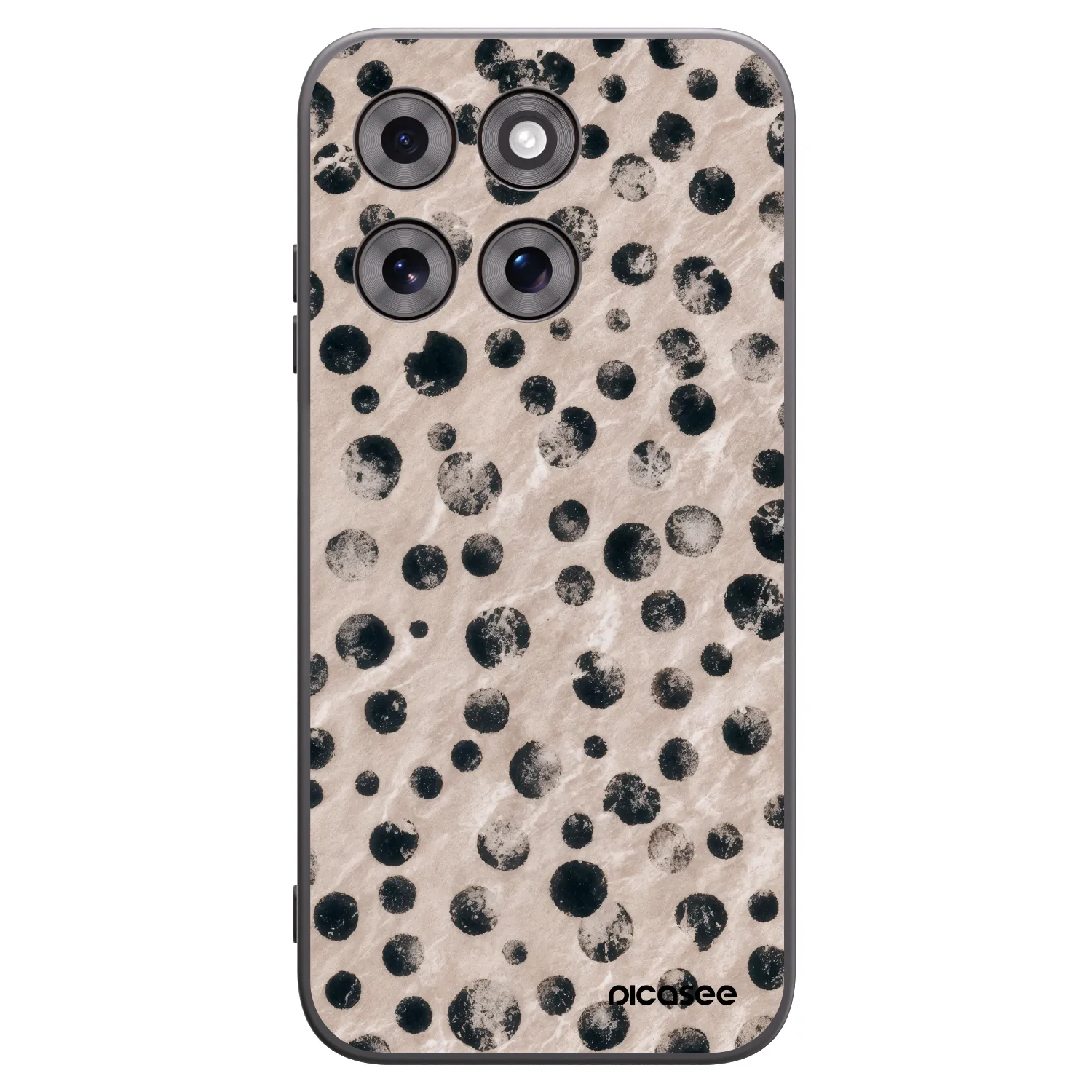 Picasee husă neagră din silicon pentru Motorola Moto G77 - Inked