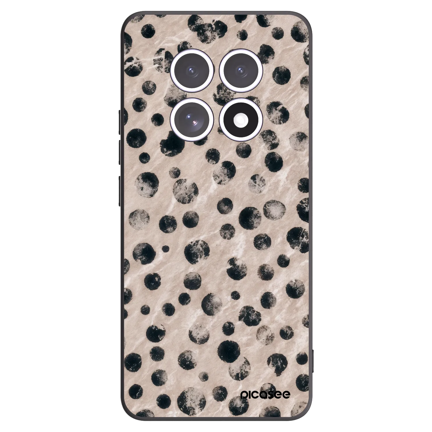 Picasee husă neagră din silicon pentru Xiaomi Redmi Note 15 5G - Inked