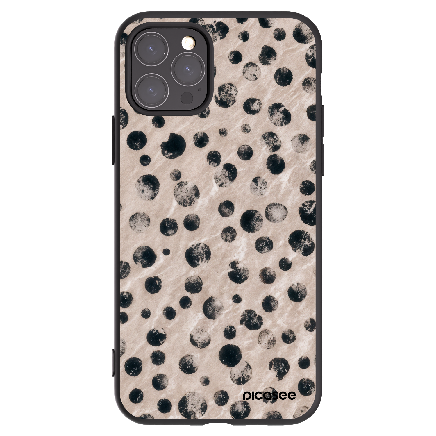 Picasee husă neagră din silicon pentru Apple iPhone 11 Pro - Inked