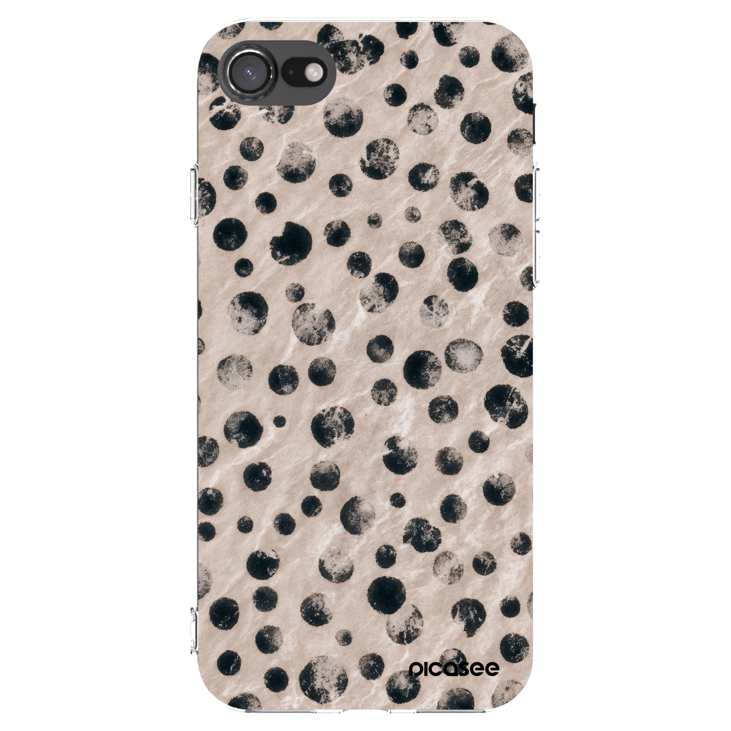 Picasee husă transparentă din silicon pentru Apple iPhone 8 - Inked