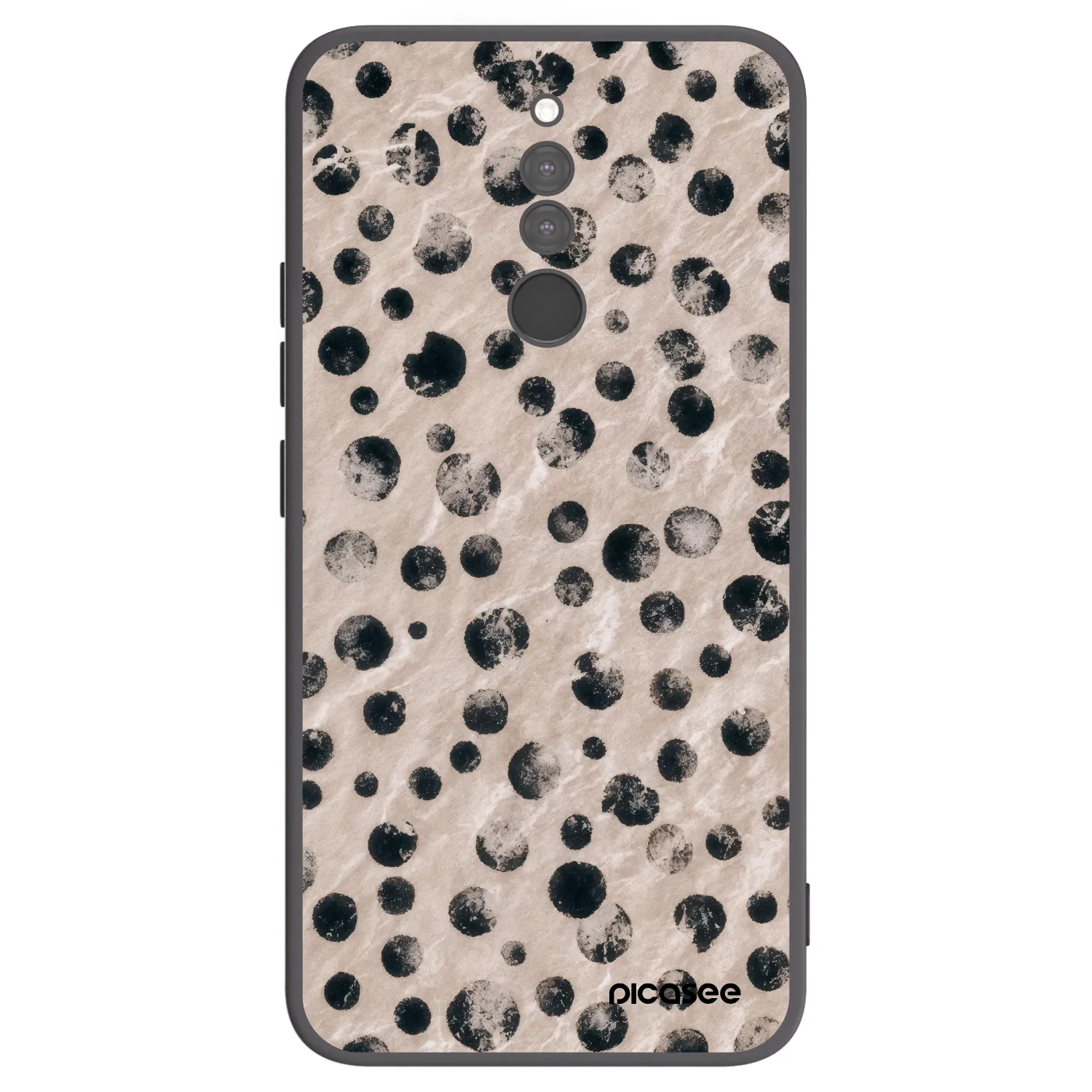 Picasee husă neagră din silicon pentru Xiaomi Redmi 8 - Inked