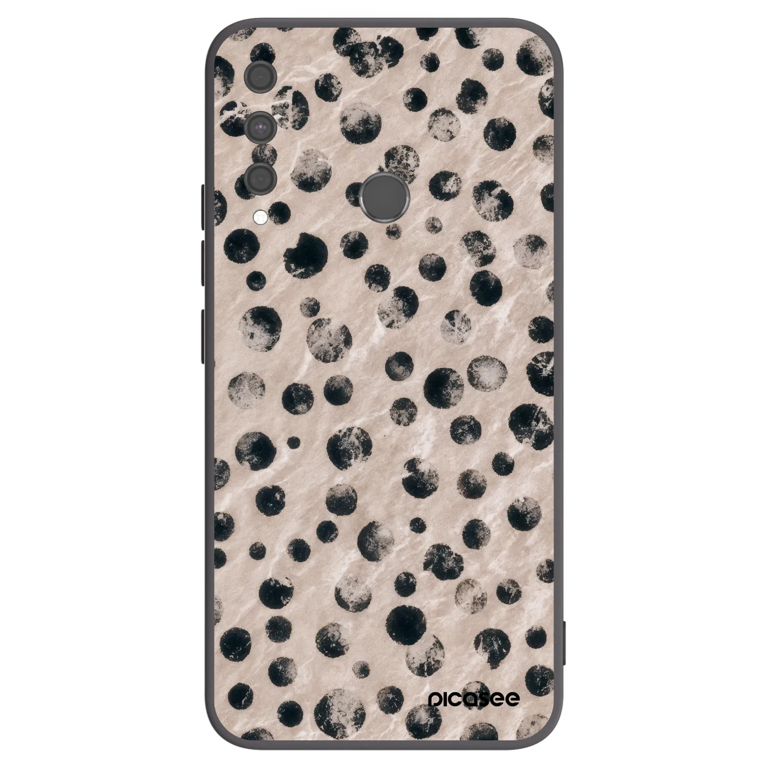 Picasee husă neagră din silicon pentru Huawei P40 Lite E - Inked
