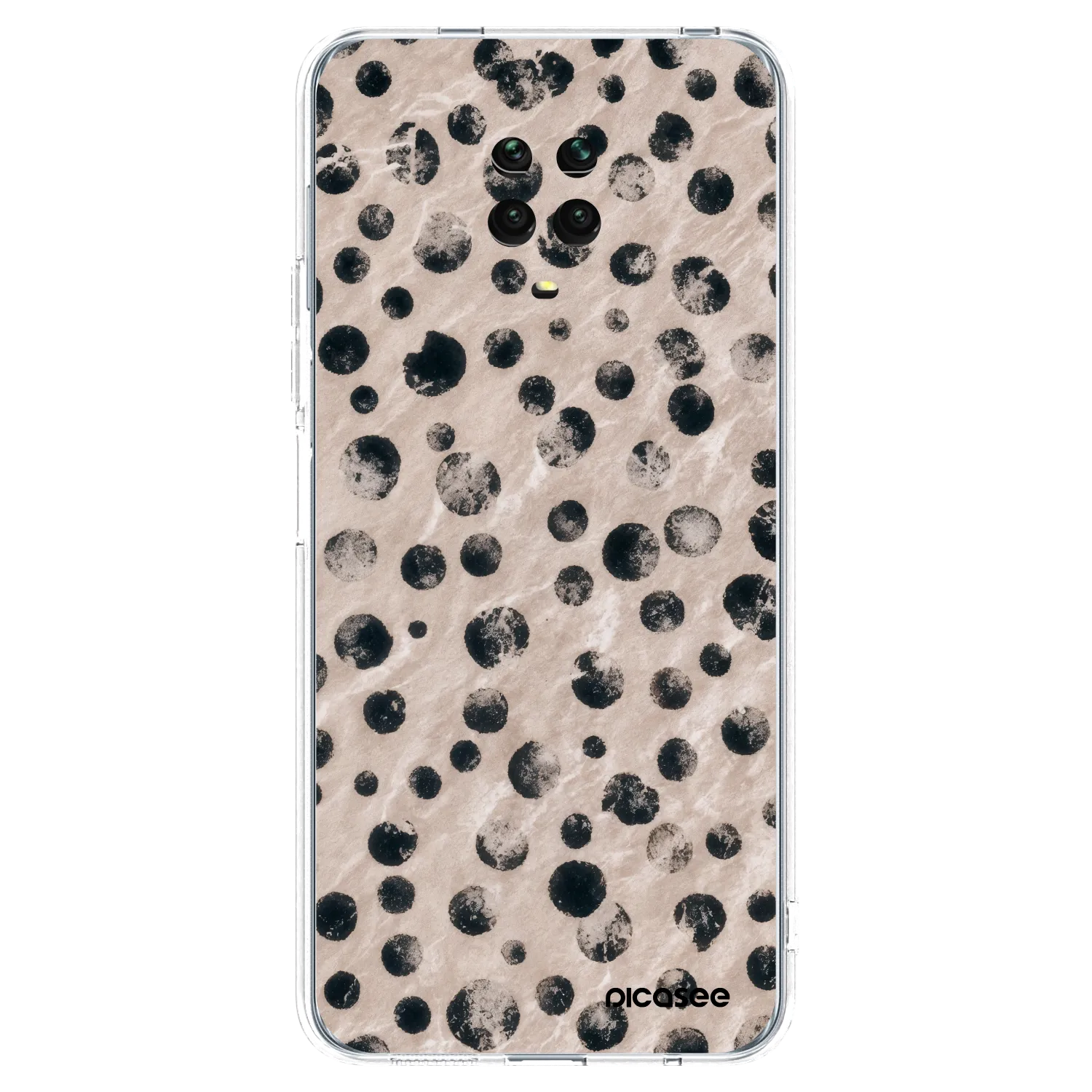 Picasee husă transparentă din silicon pentru Xiaomi Redmi Note 9S - Inked