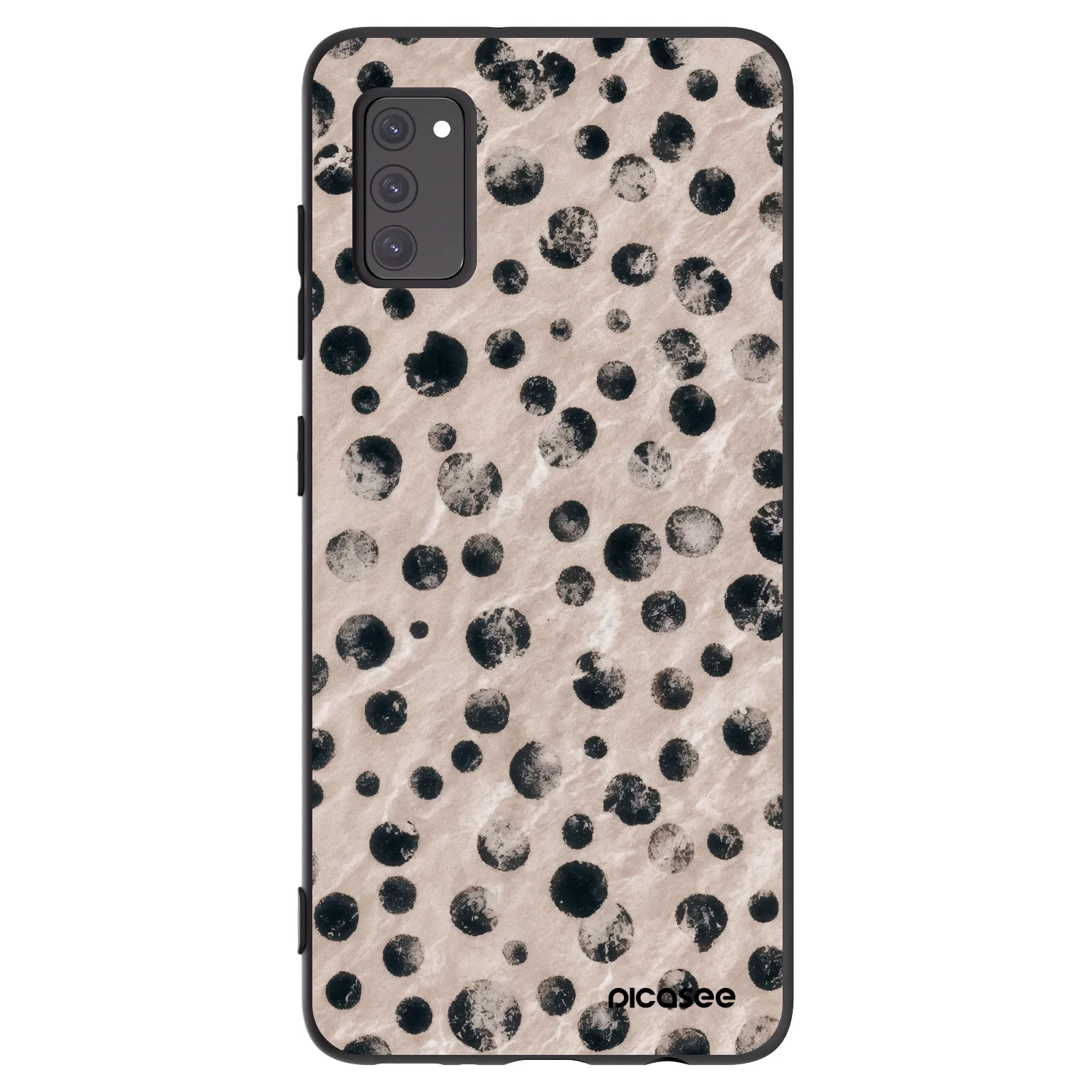 Picasee husă neagră din silicon pentru Samsung Galaxy A41 A415F - Inked