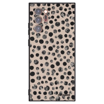 Picasee husă neagră din silicon pentru Samsung Galaxy Note 20 Ultra - Dots