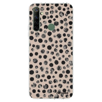 Picasee husă transparentă din silicon pentru Realme 6i - Dots