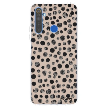 Picasee husă transparentă din silicon pentru Realme 5 - Dots
