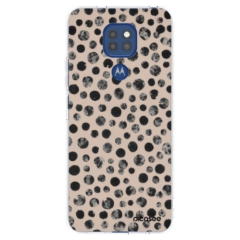 Picasee husă transparentă din silicon pentru Motorola Moto G9 Play - Dots