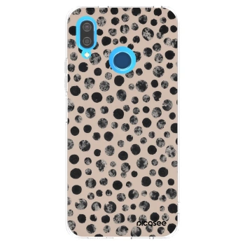 Picasee husă transparentă din silicon pentru Huawei P20 Lite - Dots