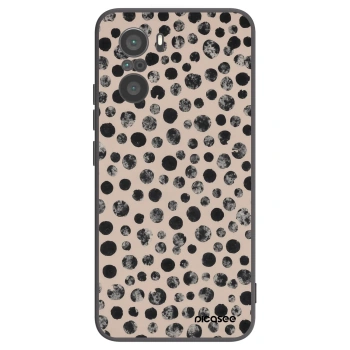Picasee husă neagră din silicon pentru Xiaomi Poco F3 - Dots