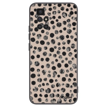 Picasee husă neagră din silicon pentru Xiaomi Redmi 10 - Dots