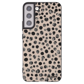 Picasee husă neagră din silicon pentru Samsung Galaxy S22+ 5G - Dots