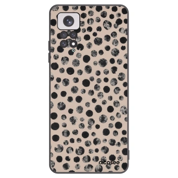 Picasee husă neagră din silicon pentru Xiaomi Redmi Note 11 - Dots