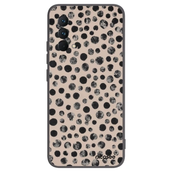 Picasee husă neagră din silicon pentru Realme GT Master Edition 5G - Dots