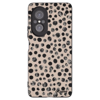 Picasee husă neagră din silicon pentru Huawei Nova 9 SE - Dots
