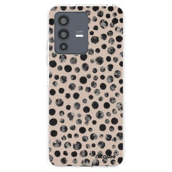Picasee husă transparentă din silicon pentru Vivo V23 5G - Dots