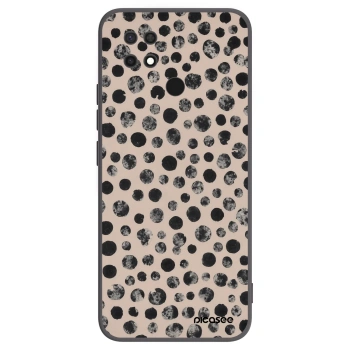 Picasee husă neagră din silicon pentru Xiaomi Redmi 10C - Dots