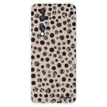 Picasee husă transparentă din silicon pentru Honor 70 - Dots