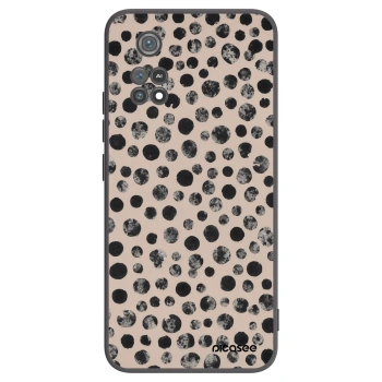 Picasee husă neagră din silicon pentru Xiaomi Poco M4 Pro - Dots