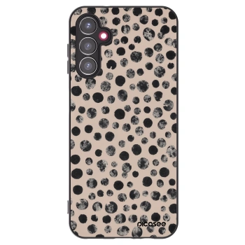 Picasee husă neagră din silicon pentru Samsung Galaxy A14 5G A146P - Dots