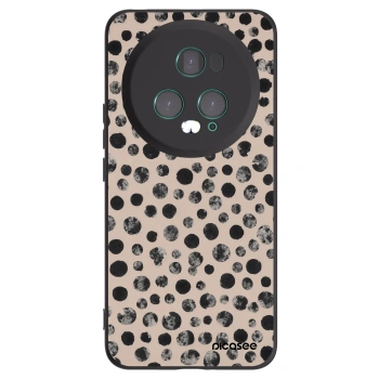Picasee husă neagră din silicon pentru Honor Magic5 Pro - Dots