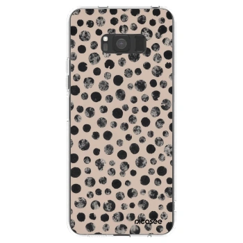 Picasee husă transparentă din silicon pentru Samsung Galaxy S8 G950F - Dots