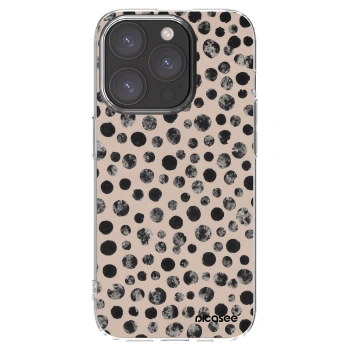 Picasee husă transparentă din silicon pentru Apple iPhone 15 Pro - Dots
