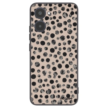 Picasee husă neagră din silicon pentru Realme 10 4G - Dots