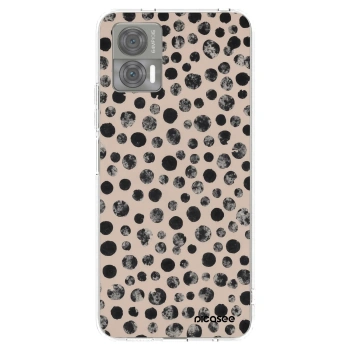Picasee husă transparentă din silicon pentru Motorola Edge 30 Neo - Dots