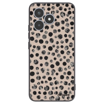 Picasee husă neagră din silicon pentru Realme C53 - Dots
